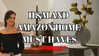 H&M Home and Amazon Decor MUST HAVES: Designer Look On A BUDGET | Nina Takesh