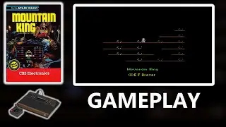 Mountain King (Atari 2600) Gameplay