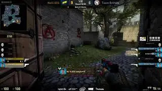 Na'Vi S1mple Pistol Ace vs EnVyUs - ESL One New York 2017