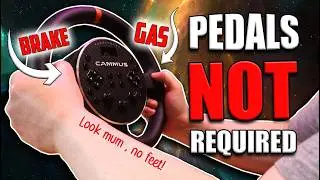This wheel DOESN'T NEED PEDALS! | CAMMUS C5 ePedal [REVIEW]