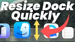 How to Change the Dock Size Quickly
