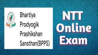 NTT online exam kaise hota hai | ntt online class |ntt exam pattern | how to give online exam of NTT