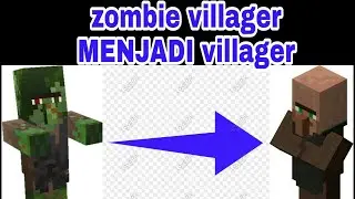 Cara Menyembuhkan Zombie Orang Desa Menjadi Orang Desa Normal #Putra