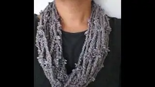 Tejido #principiantes #ganchillo #crochet ¿Cómo hacer #bufanda de cadeneta? #facil #detallefemenino
