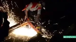 Замена рельс в киевском метро