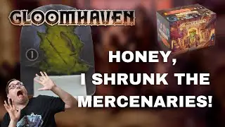 TINY new standalone Gloomhaven solo game - Buttons and Bugs