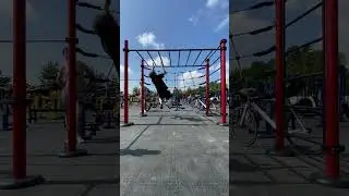 Попытка пройти трассу на крюках #турник #силахвата #ocr #ninjawarrior #русскийниндзя