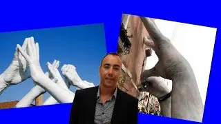 esculturas gigantes de Lorenzo Quinn