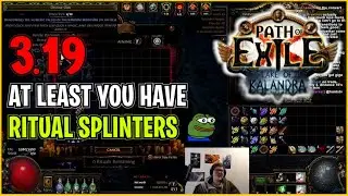 ⚡ POE 3.19 ⚡ Grimro - At least you have Ritual Splinters