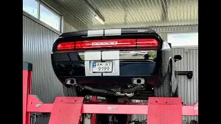 2011 Dodge Challenger 6.4 HEMI V8 Exhaust With Vibrant 1142 Resonators