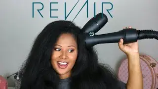 How I straighten my hair with Revair