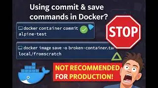 Docker commit vs Dockerfile | DevOps recap tutorial