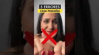 NO hagas esto en tu CASA PEQUEÑA! 🚫🙅🏻‍♀️ Errores Diseño de Interiores y Decoración.