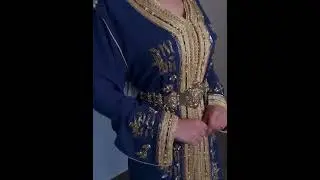 جديد موديلات القفطان المغربي وتكشيطة المغربية