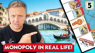 I Played Monopoly Travel Edition In Real Life - Episode 5