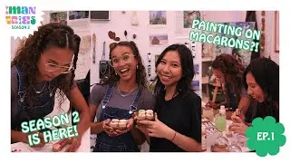 #ImanTries: Season 2 - Episode 1 - Macaron Art Jamming at The Art Nooq