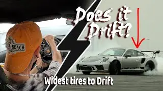 Porsche GT3 RS - DOES IT DRIFT? - wide expensive tires!