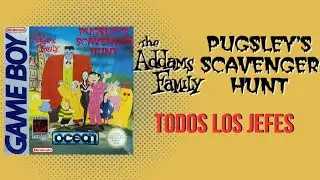 The Addam's Family: Pugsley's Scavenger Hunt Game Boy Todos los Jefes