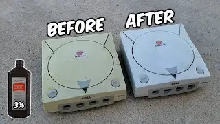 How To Remove Yellowing From Plastic | 3% H2O2 | Retrobrite ULTIMATE GUIDE