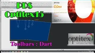 Optitex PDS 15: Toolbars/Dart