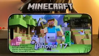 Minecraft on iPhone 17 Performance Test — All Graphics Settings!