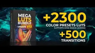 Mega LUTs and Transitions Bundle DaVinci Resolve Template