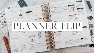 Planner Flip: Erin Condren Focused Teacher Lesson Planner