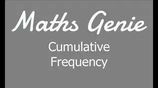 Cumulative Frequency