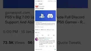Discord Coming to Ps5 soon
