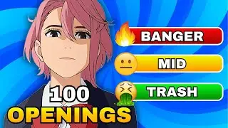 🎵 RATE THE ANIME OPENING, ENDING, OST (100 POPULAR SONGS)🔥Anime Quiz