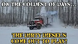 -42F DETROIT, 7.3 POWERSTROKE AND RICKSHAW COLD STARTS!!!