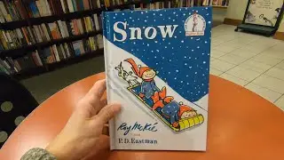 SNOW (I CAN READ IT ALL BY MYSELF) PICTURE BOOK P.D. EASTMAN CLOSE UP AND INSIDE LOOK