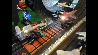 Dave's HO Air Force Slot Cars Tomy AFX 4-Lane and Loop Track