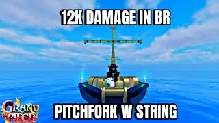 [GPO] MY FIRST DUB ON BATTLE ROYALE 7 KILLS WITH PITCHFORK AND STRING 12K DAMGE!