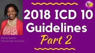 2018 ICD 10 Guidelines Part 2 Chapters 2-7