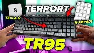 TECLADO MECANICO CON Ñ Y RGB 90% | REVISAMOS EL TR95 DE LA MARCA TERPORT