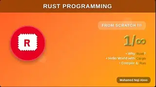Rust Programming Tutorial #1 - Complete Beginner's Guide | Why Rust? Hello World & Cargo Basics