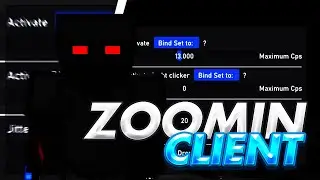 ZOOMIN CLIENT FREE | UNDETECTABLE AND BYPASS ALL SERVERS |  AUTOCLICKER, REACH, AIMASSIST