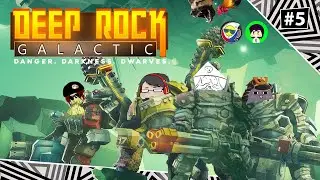 LowRes Deep Rock Galactic #5 | Greenbeards with Greenerbeards (ft. Neighbor's dogs & Chickens)