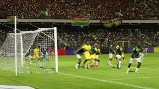 Kwasi Sibo’s bicycle kick could have produced a scoring opportunity. #blackstar #football 