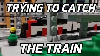 Trying to catch a LEGO Micro Train