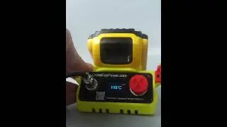 Portable OLED Soldering Iron Station for 20v 18v DeWalt Battery