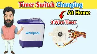 Washing Machine Timer Connection l  Semi automatic Washing Machine wiring l Sam electric