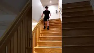 Larry Using Stairs with an Above-Knee Prosthetic | C-Leg