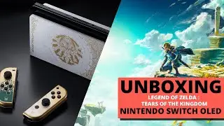 UNBOXING the ZELDA: Tears of the Kingdom Nintendo Switch OLED! | Orzly