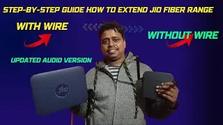Wi-Fi Too Slow? Extend Jio Fiber Range | Full Setup + Fix (Hindi) | Boost Internet  (Updated Audio)
