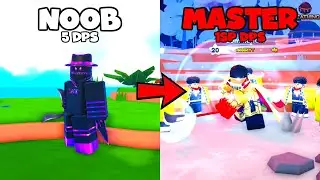 Noob to Pro in Anime Weapons! Full Secret Team + Reached Max Level