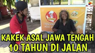 Kasian kakek ini 10 tahun dijalan, orang dengan gangguan jiwa