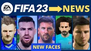 New FIFA 23 Face Scans & Updated Player Starheads | FIFA 23 NEWS | Haaland, Messi, Mbappe, Verrati