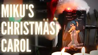 Korg Miku Sings Silent Night - Guitar Christmas Carol